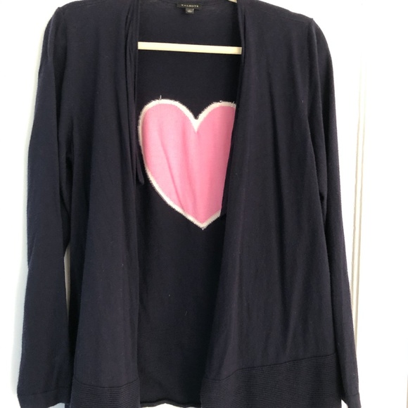 Talbots Heart Sweater - Picture 3 of 4